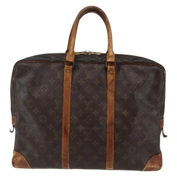 LOUIS VUITTON Monogram Porte Documents Voyage Business Bag